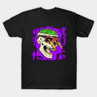 Skull funny, skull funny design, T-Shirt